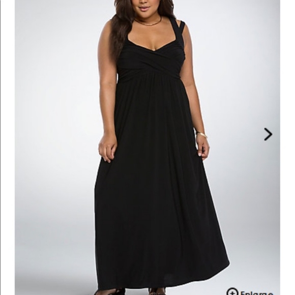 torrid Dresses & Skirts - Cross Bust Torrid Maxi Dress Size 0